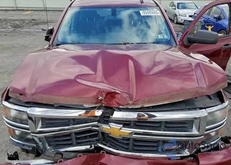 2014 Chevrolet Silverado K1500 Lt from USA, damaged, VIN 3GCUKREC1EG105488